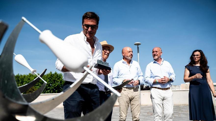Fotogalería | Así luce el nuevo reloj solar del Parque del Príncipe de Cáceres
