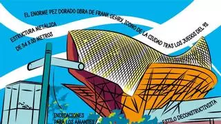 La historia del pez dorado gigante en la Villa Olímpica de Barcelona