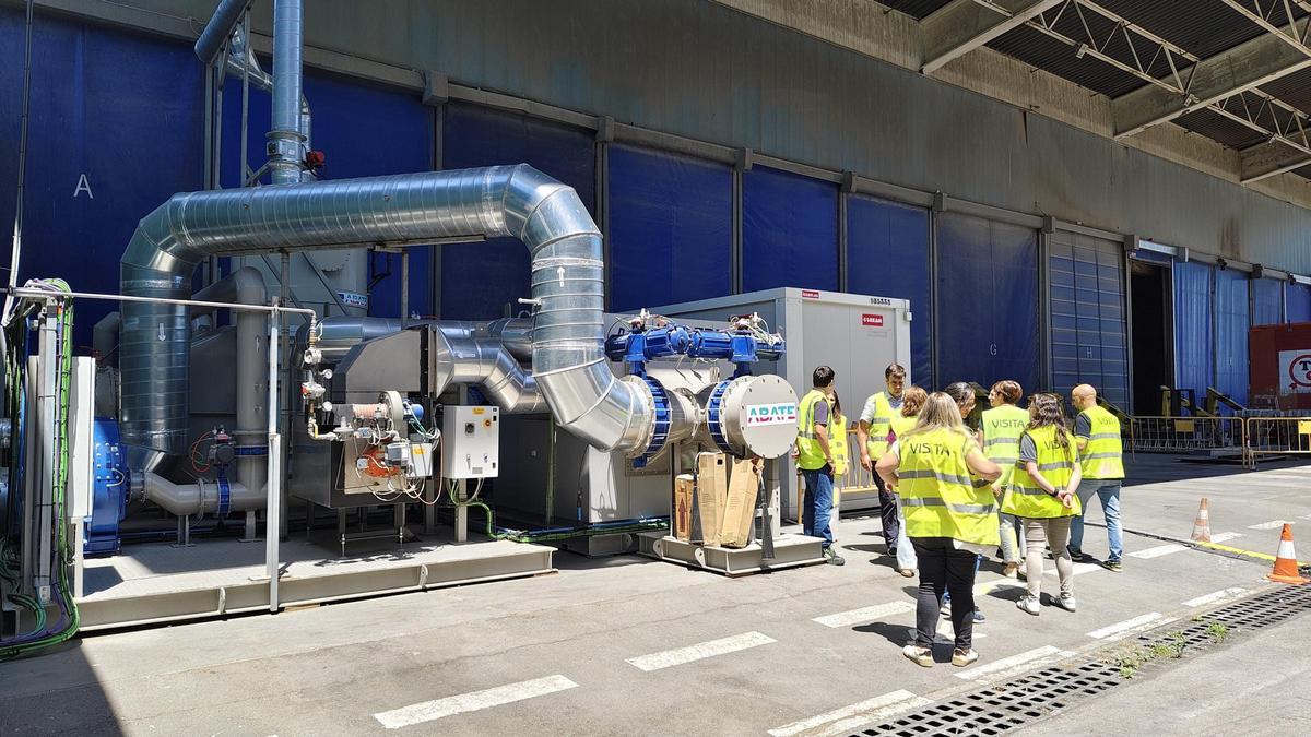 Instalación del rotoconcentrador y biofiltro percolador - Proyecto LIFE ABATE