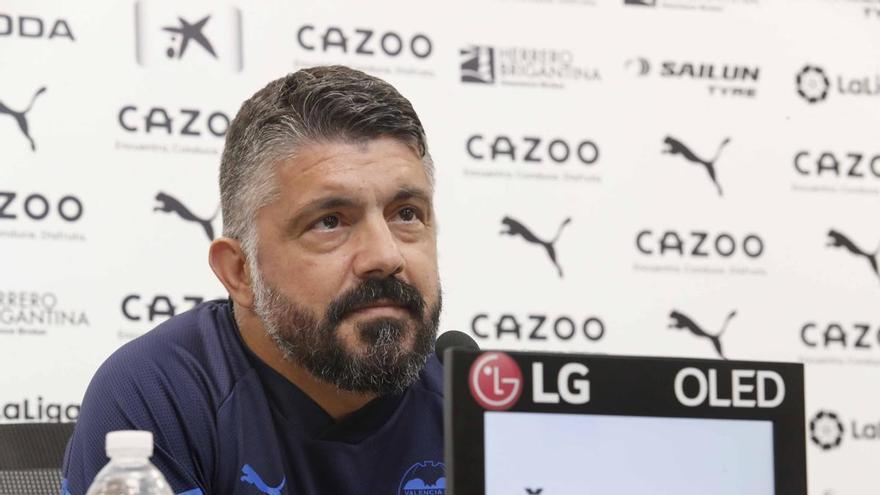 Gennaro Gattuso, en rueda de prensa.