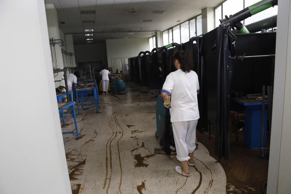 La inundación causa daños por más de millón y medio de euros en la Politécnica