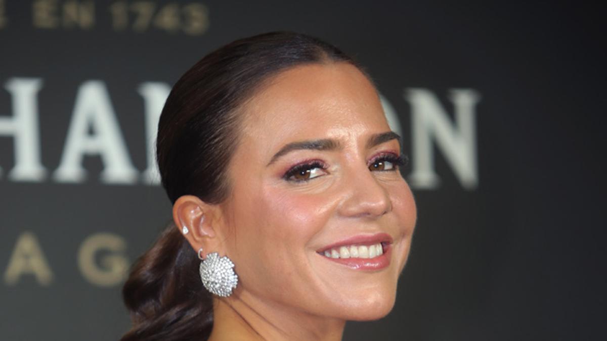 Paula Ordovás en un acto de Moët & Chandon