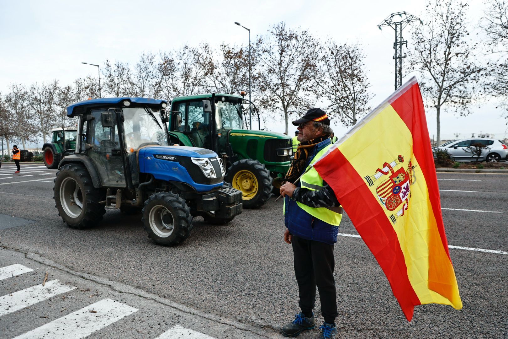 Las primeras tractoradas colapsan València