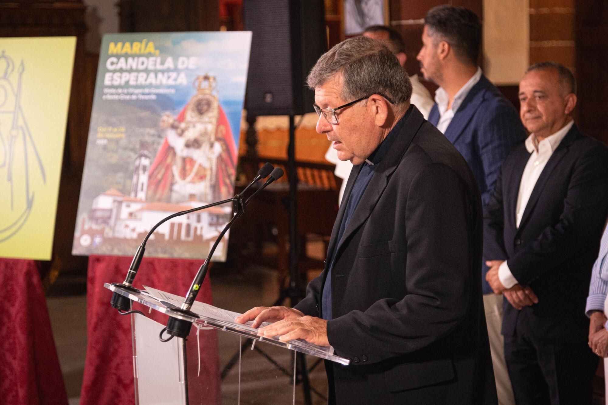 Convenio para la visita de la Virgen de Candelaria a Santa Cruz de Tenerife