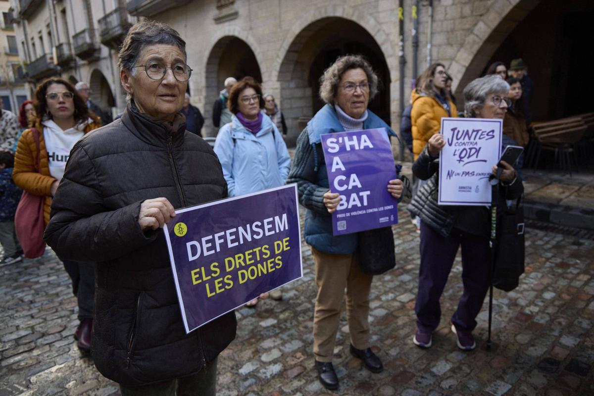 La manifestació del 8M, aquest diumenge, al centre de Girona