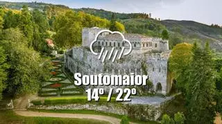 El tiempo en Soutomaior: previsión meteorológica para hoy, martes 20 de mayo