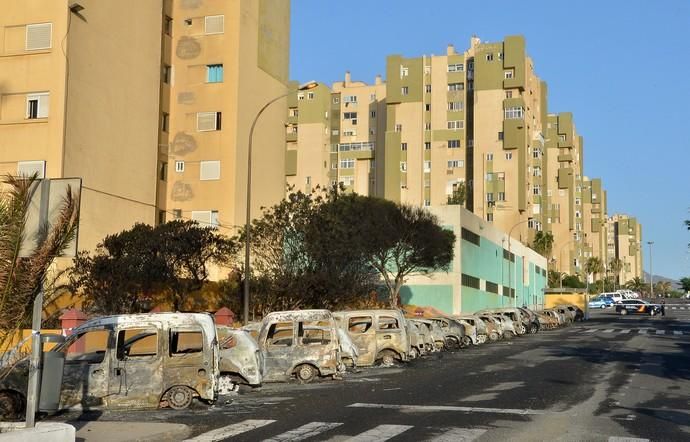 24/08/2018 JINÁMAR, TELDE. Incendio de 25 ...