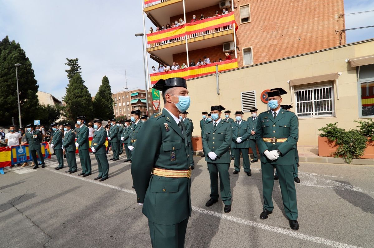 La Guardia Civil honra a su patrona en Murcia