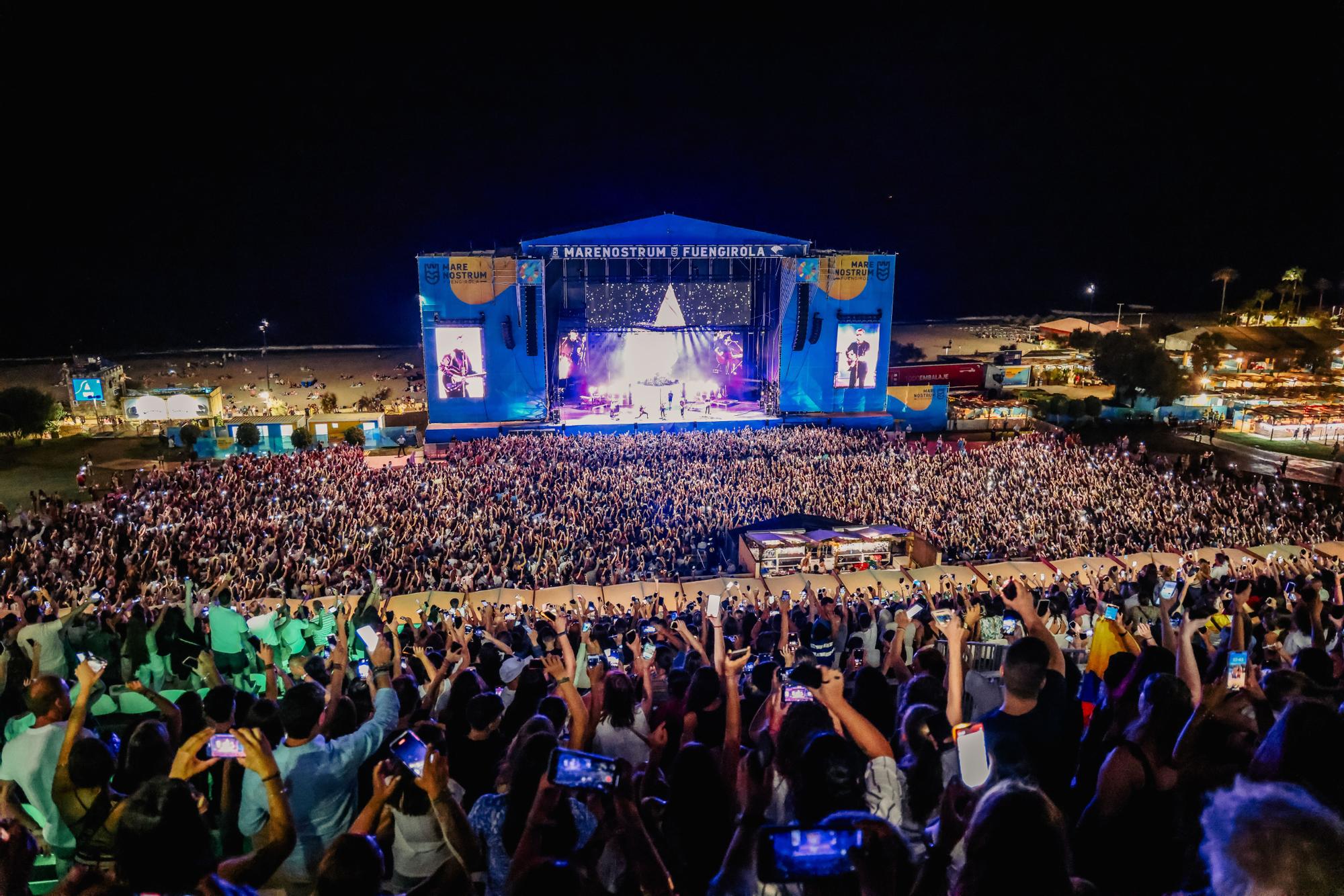 Concierto de Morat en Marenostrum Fuengirola