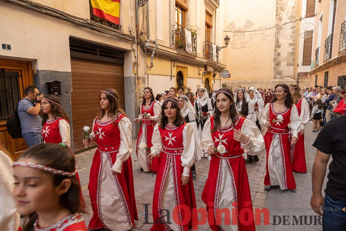 Procesión del día 3 en Caravaca (bando Cristiano)