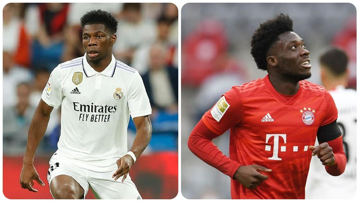 Alphonso Davies y Tchouameni, un trueque casi imposible