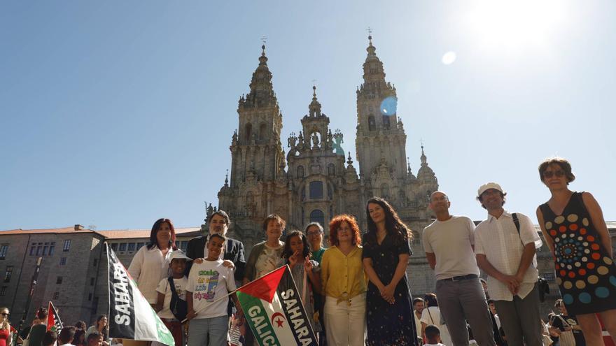 Encuentro en Santiago de los niños que quieren unas ‘Vacaciones en Paz’