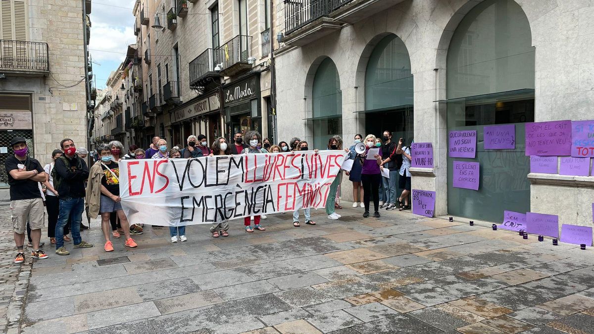 La manifestació, aquest vespre.