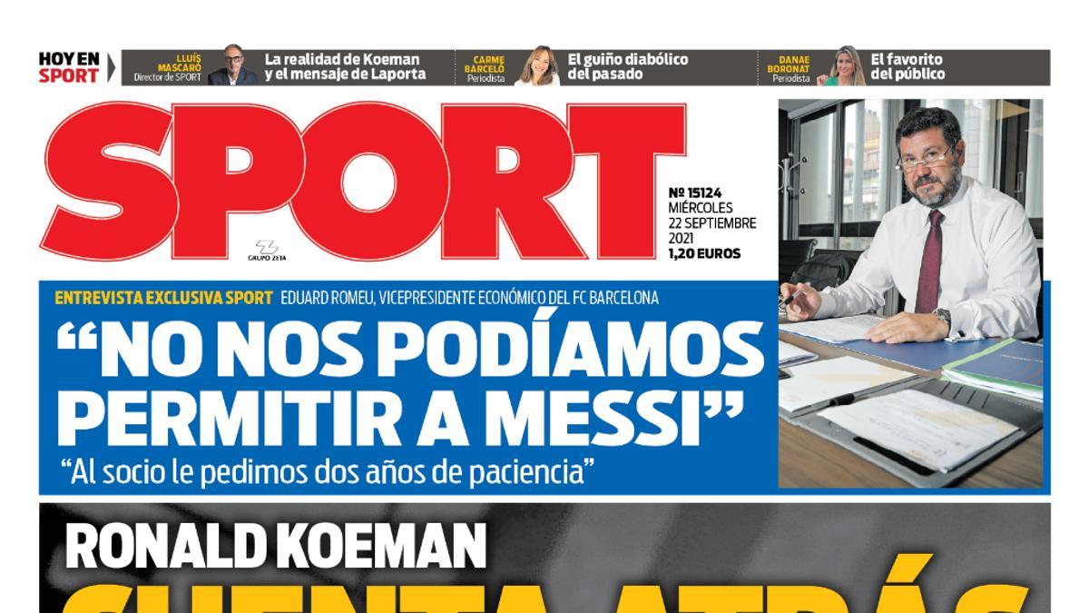 Esta es nuestra portada de hoy