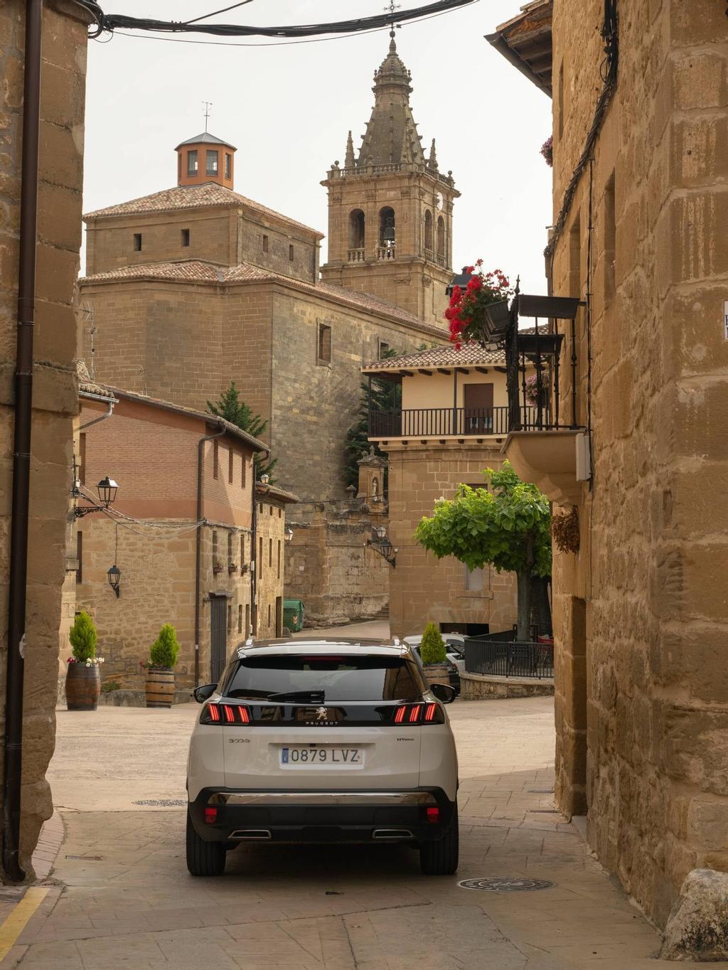 En las calles de Briñas, en La Rioja
