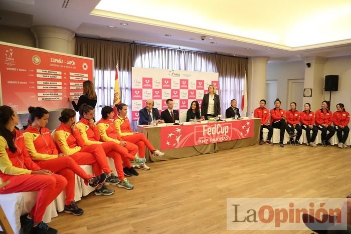 Sorteo de la Fed Cup en Cartagena