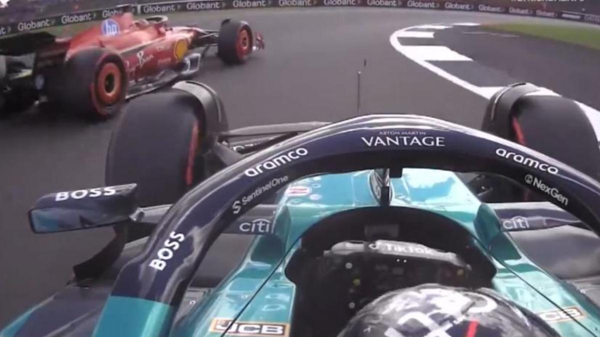 La última vuelta de Alonso y Sainz en clasificación