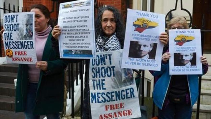 Un grupo de trabajo de la ONU pide la liberación de Julian Assange