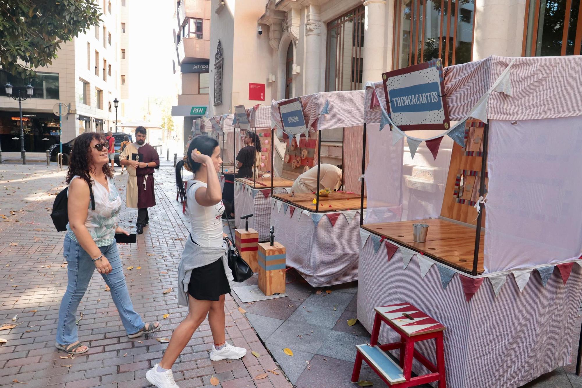 Actos 9 octubre, plaza Gabriel Miró