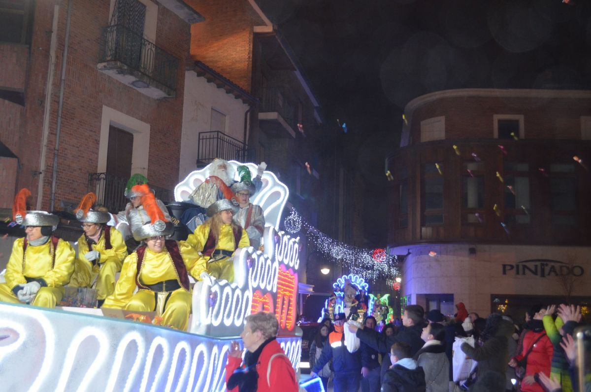 Cabalgata de Reyes Magos en Benavente.