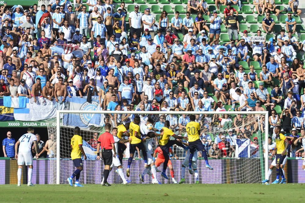 Argentina vence a Ecuador en el Martínez Valero