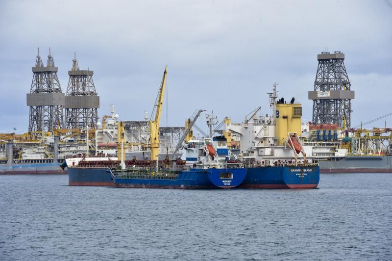 Actividad en el Puerto de Las Palmas de Gran Canaria