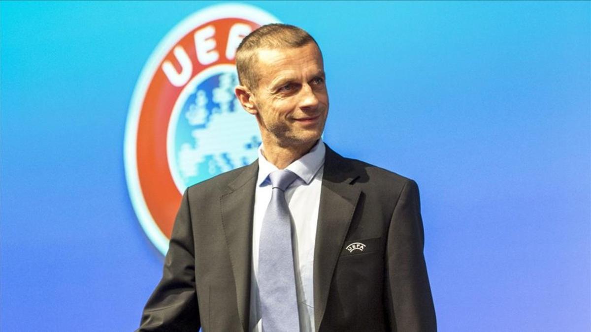 Aleksander Ceferin, presidente de la UEFA