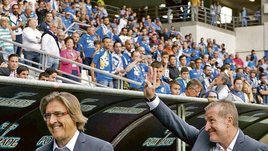 Sergio Egea junto con su segundo, Carlos María Rodríguez.