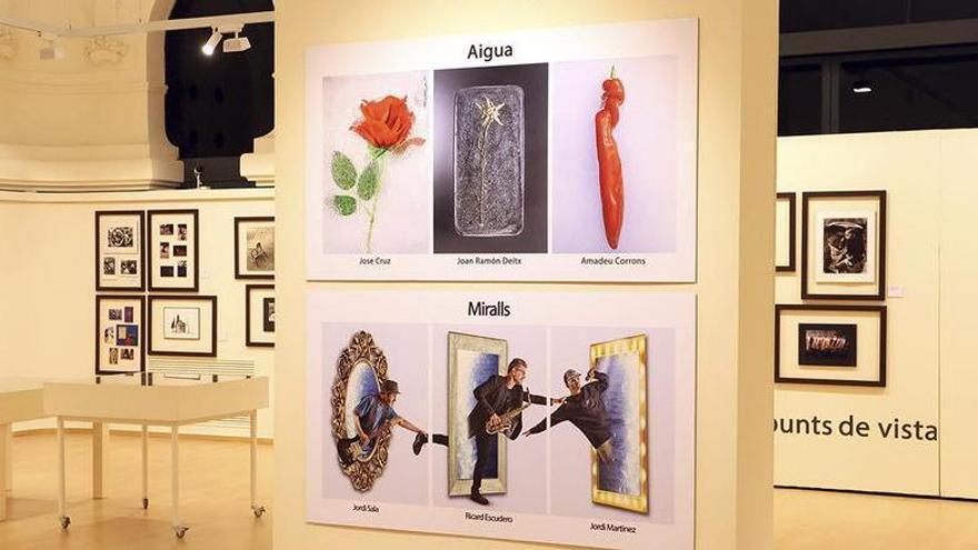 Imatges que dialoguen amb l’aigua i els miralls