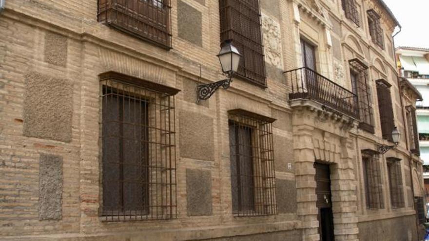La fachada del Palacio de la Marquesa de las Escalonias