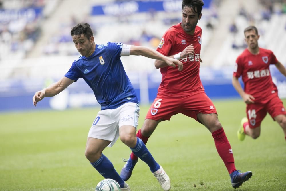 El partido del Oviedo ante el Numancia, en imágenes.