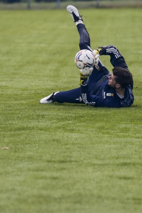 Entrenamiento del Oviedo