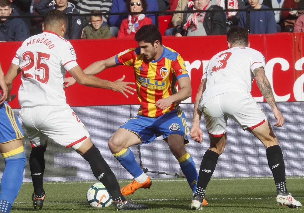 Sevilla - Valencia, en imágenes