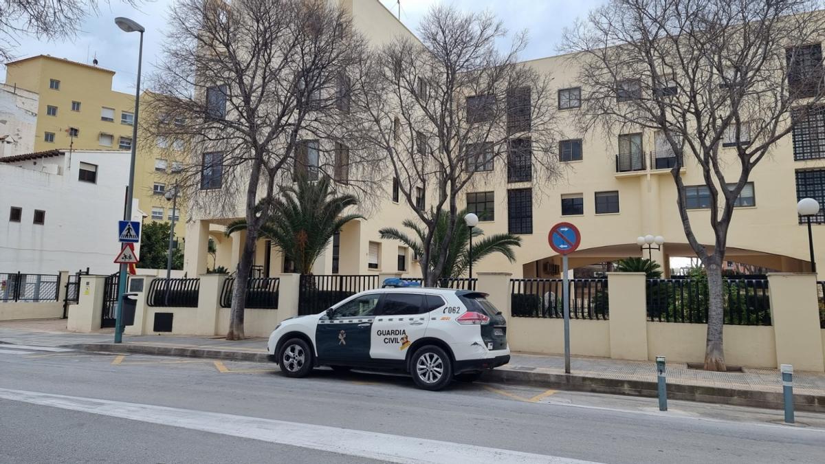 El cuartel de la Guardia Civil de Calp