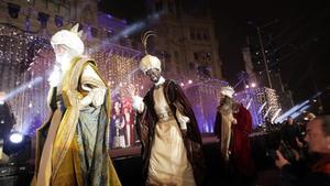  Cabalgata de los Reyes Magos en Madrid.