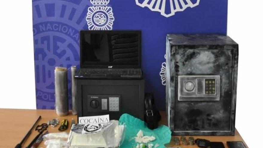 Detenidos en Lucena tres traficantes de droga con 1,3 kilos de cocaína