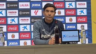 Marcelino sobre los horarios del Villarreal: "A mí a las 14.00 horas lo que me gusta es comer, no jugar a fútbol"