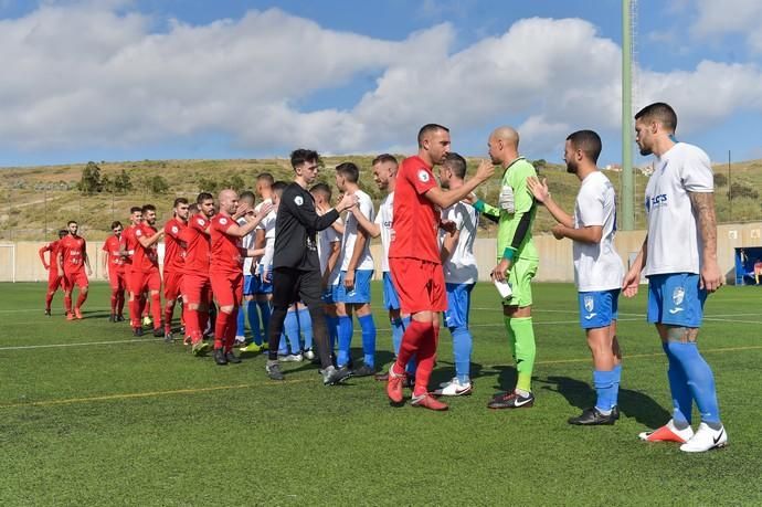 12-01-2018 LAS PALMAS DE GRAN CANARIA. Futbol Tercera División: Tamaraceite # Santa Úrsula, en el estadio Juan Guedes (Tamaraceite). Fotógrafo: ANDRES CRUZ