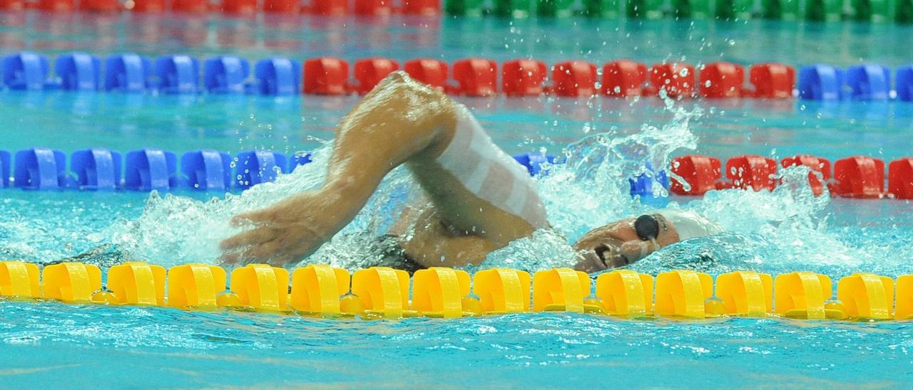 Competición de natación paralímpica