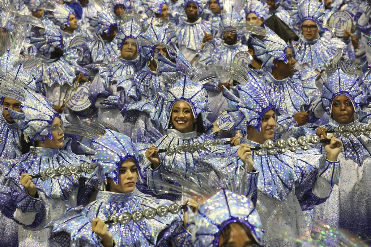 El carnaval de Sao Paulo recupera el esplendor tras la pandemia