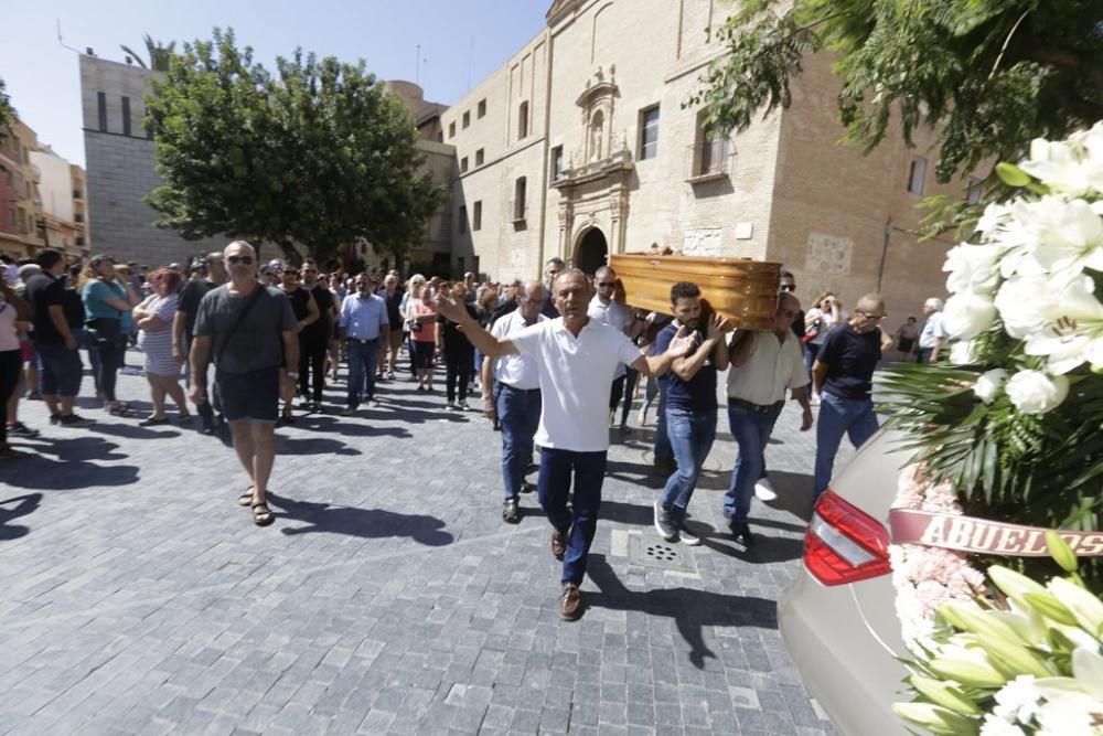 Funeral del niño asesinado por su padre en Beniel