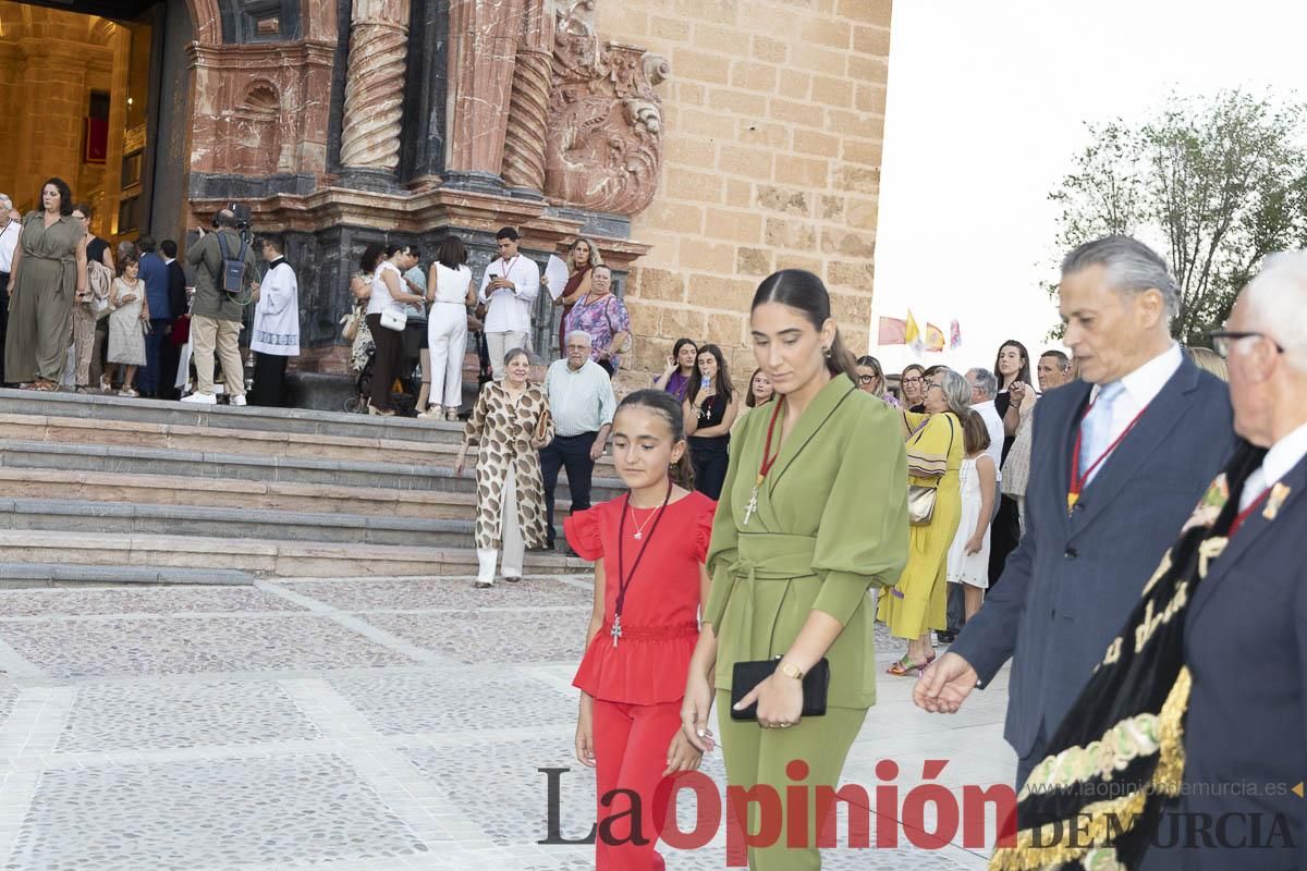 Así se ha vivido en Caravaca la clausura del Quinario de la Vera Cruz