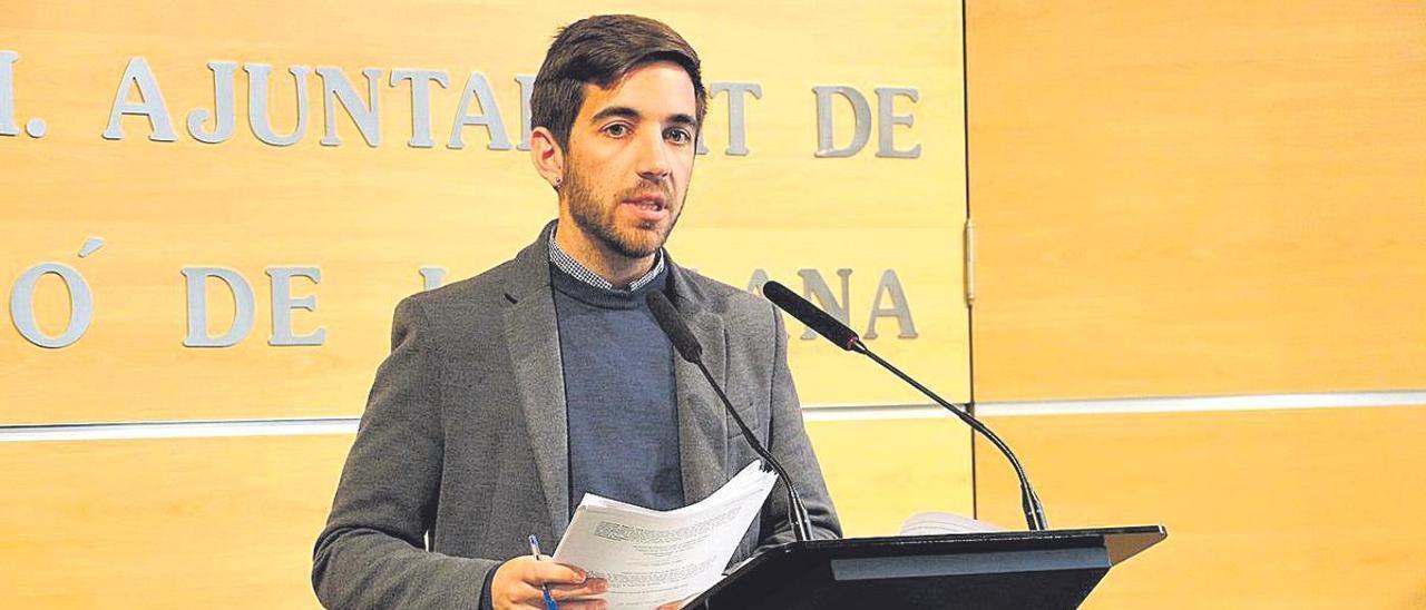 El concejal de Transición Ecológica de Castelló y líder hasta ahora de Podem en la capital, Fernando Navarro.