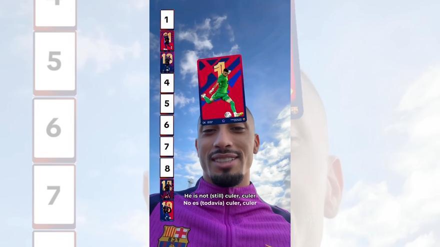 Raphinha desvela quién es su compañero más culé