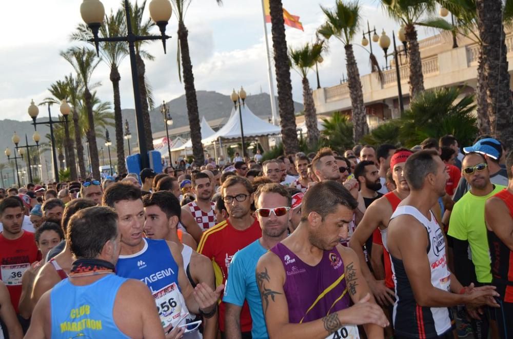 La Carrera Puerto de Cartagena encumbra a Franco y Del Solar