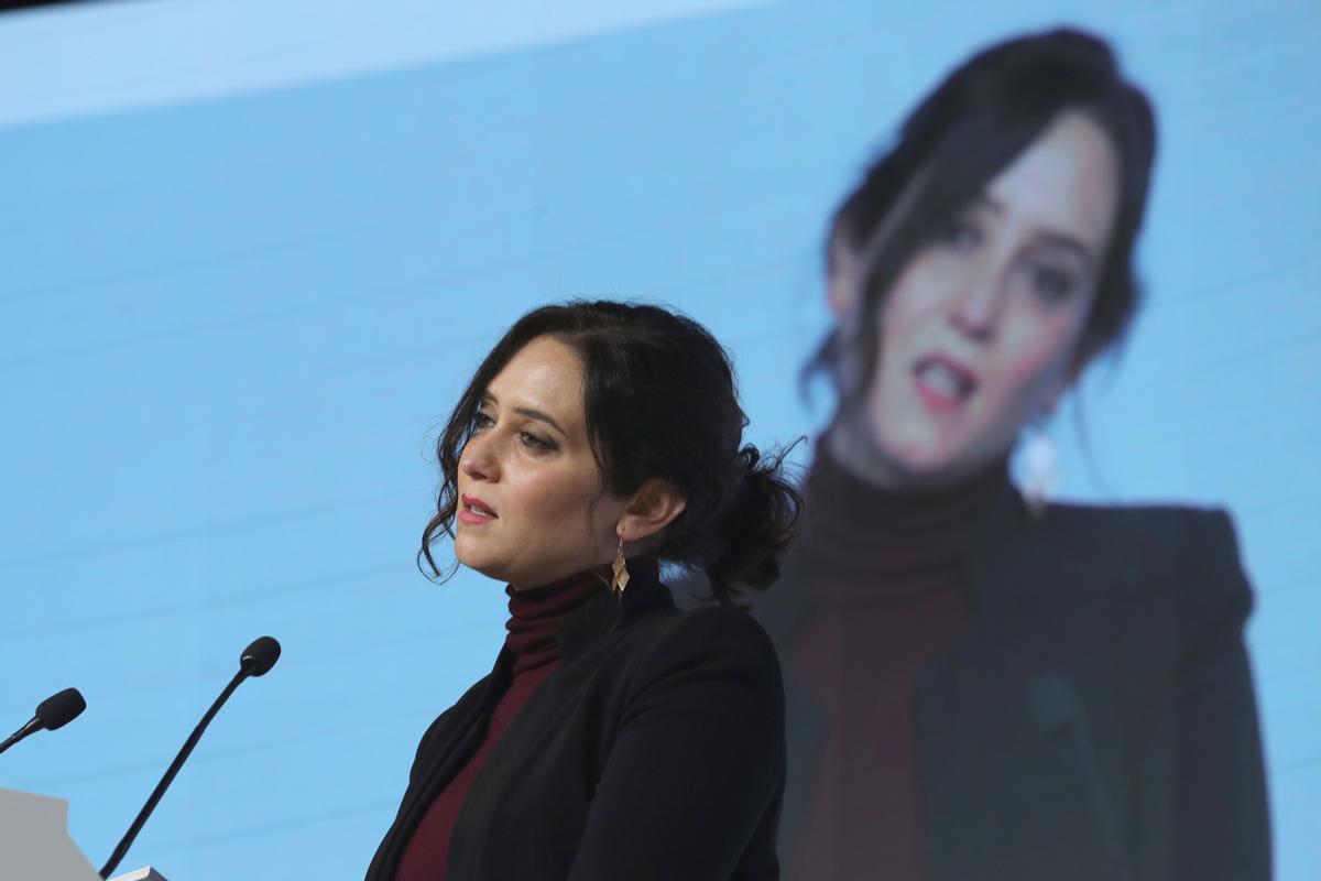 La presidenta de la Comunidad de Madridl, Isabel Díaz Ayuso.