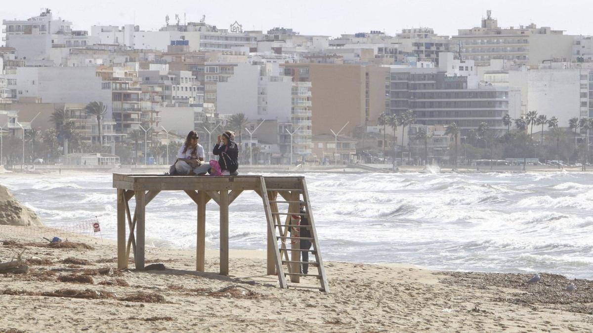 Mallorca im Winter: So sieht es im Februar an der Playa de Palma aus