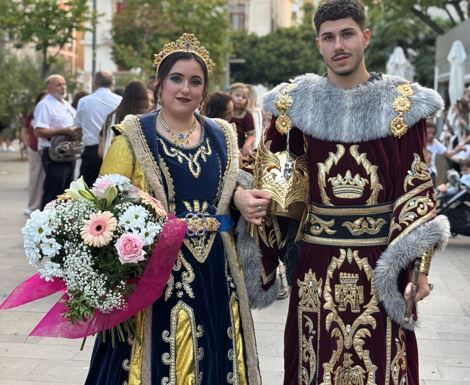 Así fue el 'Despullament' de los Moros y Cristianos de Sagunt