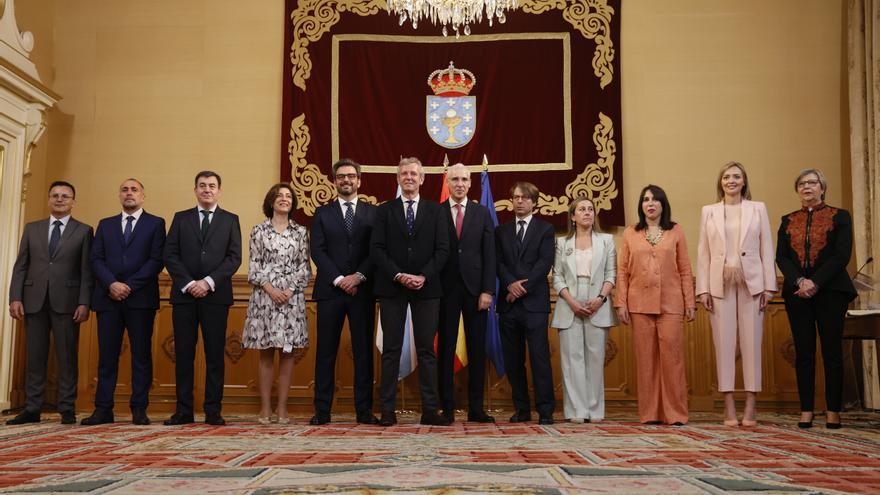 Echa a andar el nuevo gobierno de la Xunta encabezado por Alfonso Rueda
