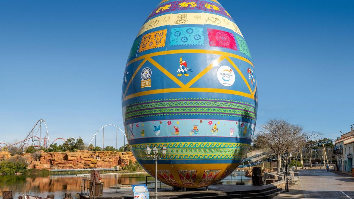 Easter Egg del Guinness World Record a Port Aventura World